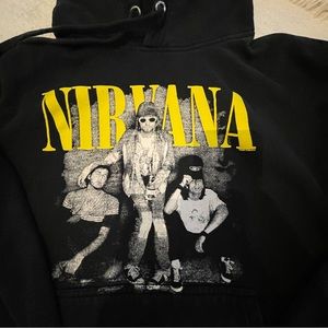 Nirvana black hoodie size  M
